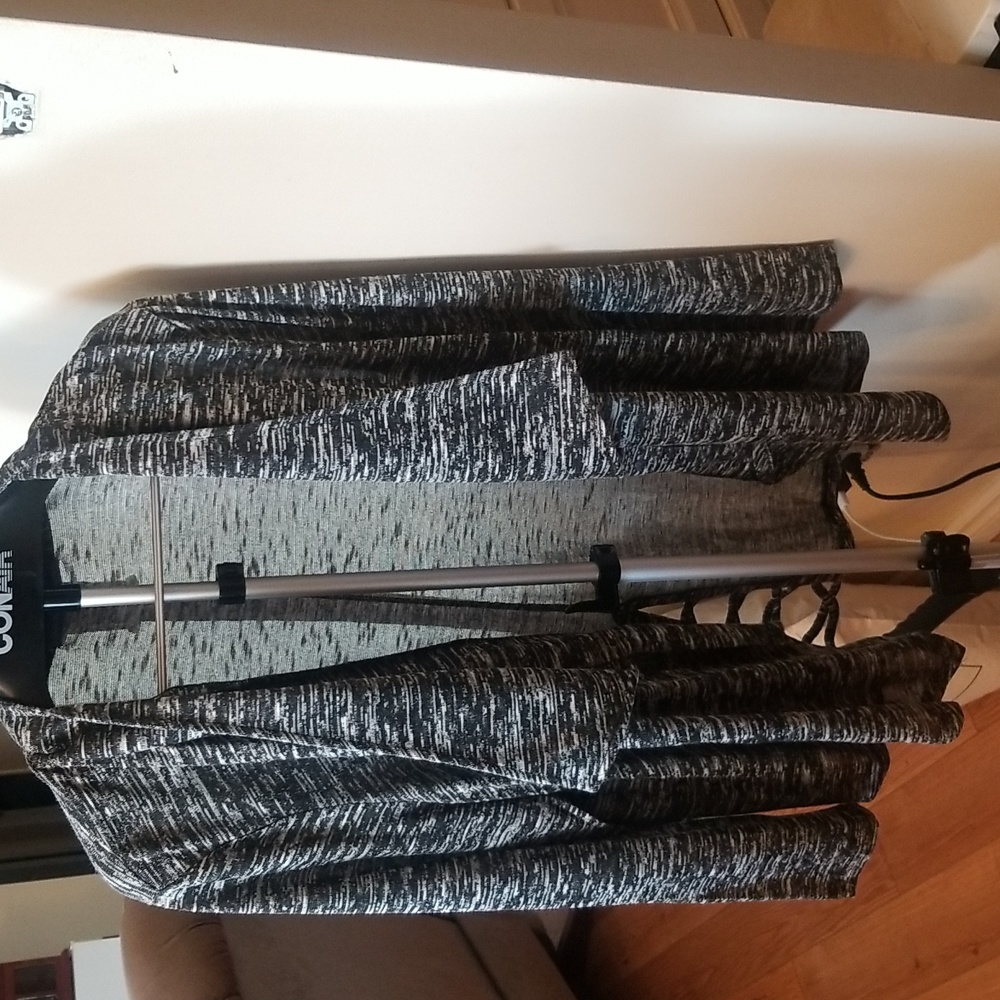 Signature Weekend Grey Cardigan 2X